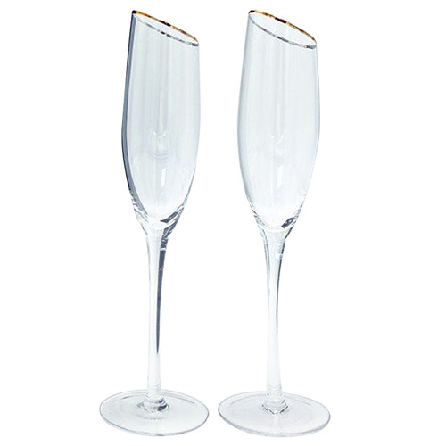 Unusual champagne clearance flutes